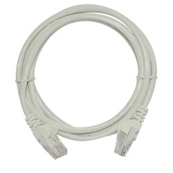 CABO PATCH CORD 2.5M - BRANCO