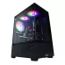 GABINETE GAMER VINIK G-SHIELD VIDRO TEMPERADO C/ 3 FANS - GGGSVBK