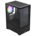 GABINETE GAMER VINIK G-SHIELD VIDRO TEMPERADO C/ 3 FANS - GGGSVBK