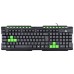 TECLADO GAMER VX GAMING DRAGON V2 ABNT2 1.8M PRETO / VERDE - GT104