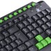 TECLADO GAMER VX GAMING DRAGON V2 ABNT2 1.8M PRETO / VERDE - GT104