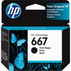 CART. HP 667 3YM79AB PRETO 2ml