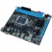 PLACA MAE 1155 BLUECASE BMBB75-G3HGU-M2 DDR3, REDE GIGA, USB 3.0, M.2 NVME (p/ 2ª e 3ª geração)