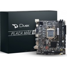 PLACA MAE 1151 DUEX DX H110ZG M2 NVME, DDR4, REDE GIGA (6ª e 7ª geração)