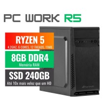 COMPUTADOR AMD RYZEN 5 4600G, 8GB DDR4, SSD 240GB