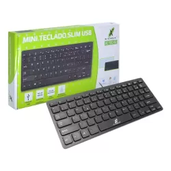 TECLADO REDUZIDO USB MULTIMIDIA - XC-TEC-02