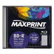 BD-R 25GB MAXPRINT BLURAY 1-6x