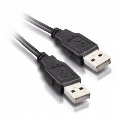 CABO USB 2.0 AM X AM (macho x macho) 1.8m