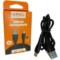 CABO USB / TIPO-C (TYPE-C) 1 METRO - KAIDI