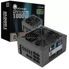 FONTE ATX 1000W MYMAX MODULAR 80 PLUS SILVER (MPSU/FP1000W.)