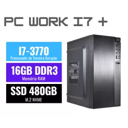 COMPUTADOR  I7-3770 3.6GHZ  (3ª geração), 16GB DDR3, SSD NVME 480GB