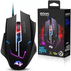MOUSE GAMER 7D EXBOM MS-G270 WARRIOR 3200DPI RGB
