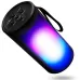 CAIXA DE SOM BLUETOOTH 5W COM ILUMINACAO LED 7.4X7.4X15 CM GRASEP - D-Y04