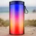 CAIXA DE SOM BLUETOOTH 5W COM ILUMINACAO LED 7.4X7.4X15 CM GRASEP - D-Y04