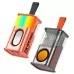 CAIXA DE SOM BLUETOOTH PORTATIL TRANSPARENTE COM LED KAPBOM - KA-8880