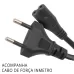 FONTE P/ NOTE SAMSUNG, ACER 19V 3.42A 65W PLUGUE FINO (3.0x1.1mm)