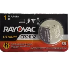 BATERIA 3V - CR2032 LITHIUM - RAYOVAC