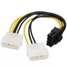 CABO ADAPT. 2 MOLEX P/ 8 PIN (P/ PLACA DE VIDEO)