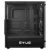 GABINETE GAMER EVUS G16 VIDRO, C/ 3 FANS