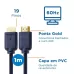 CABO HDMI 01 METRO 2.0 4K - AQUARIO 4K01