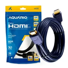CABO HDMI 05 METROS 2.0 4K - AQUARIO 4K05