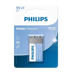 BATERIA 9V ALCALINA - PHILIPS 6LR61P1B/59