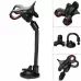 SUPORTE VEICULAR P/ CELULAR CLIPE DUPLO E HASTE FLEXIVEL DE METAL - SP-T20
