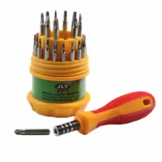 KIT CHAVES FENDA PHILIPS TORX 31 pçs T4 T5 T6 T7 etc