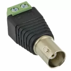 CONECTOR BNC FEMEA COM BORNE