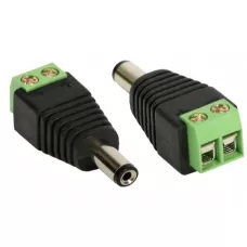 CONECTOR P4 MACHO COM BORNE