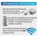 Camera de Segurança WIFI, RJ45, Dome, Rotativa, Visao Noturna, A8, App Icsee