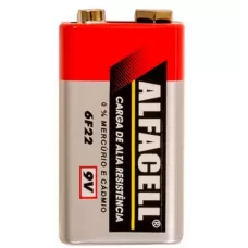 BATERIA 9V ALFACELL