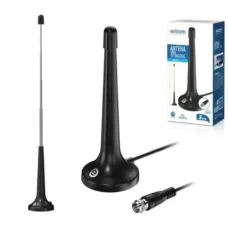 ANTENA DIGITAL HDTV, RETRATIL,  CABO 3 METROS  - EXBOM
