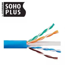 CABO DE REDE CAT6 FURUKAWA AZUL ( 1 METRO )