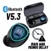 FONE DE OUVIDO BLUETOOTH - M10 + POWERBANK