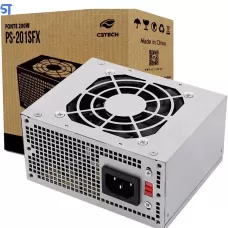 FONTE SFX 200W PS-200SFX SEM CABO CINZA C3TECH