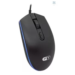 MOUSE USB C/ ILUMINAÇÃO RGB 1600 DPI 4 BOTOES - FY-852