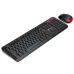 TECLADO E MOUSE SEM FIO USB C3T K-W100BK