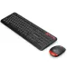 TECLADO E MOUSE SEM FIO USB C3T K-W100BK