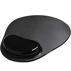 MOUSE PAD PRETO C/ APOIO EM GEL