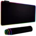 MOUSE PAD GRANDE 80 X 30 CM PRETO C/ LED RGB - HE7D1