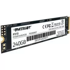 SSD M.2 NVME  240GB, 1700/1000MB/S, PATRIOT P310P240GM28