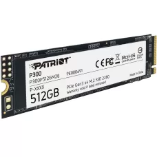 SSD M.2 NVME  512GB PATRIOT P300, 2280, GEN 3 X4, 1700 / 1100MB/s - P300P512GM28