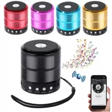 MINI CAIXA DE SOM BLUETOOTH 5W USB COM SD CARD P2 - WS-887