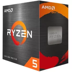 PROCESSADOR AM4 RYZEN 5 5600X 3.7GHZ a 4.6GHZ TURBO, 6 CORES, 12 THEADS, 32MB CACHE (BOX - C/ COOLER))