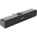 Caixa de Som Mini Soundbar Potente p/ Smart TV, PC, Notebook, P2 e USB Preto