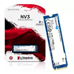 SSD M.2 NVME KINGSTON 2TB NV3 PCIE 4.0 6000 / 5000MB/s - SNV3S/2000G