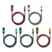 CABO MICRO USB V8 EM NYLON 1 METRO XTRAD XT-5380-V8 - 3725