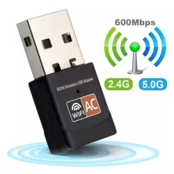 ADAP. USB WIFI AC DUAL BAND (2.4 / 5GHz) (MINI)